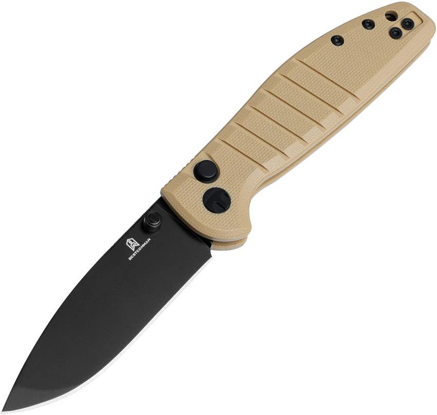 Bestech Knives Bestechman Goodboy Jr. Tan BMK10F by Bestech Knives