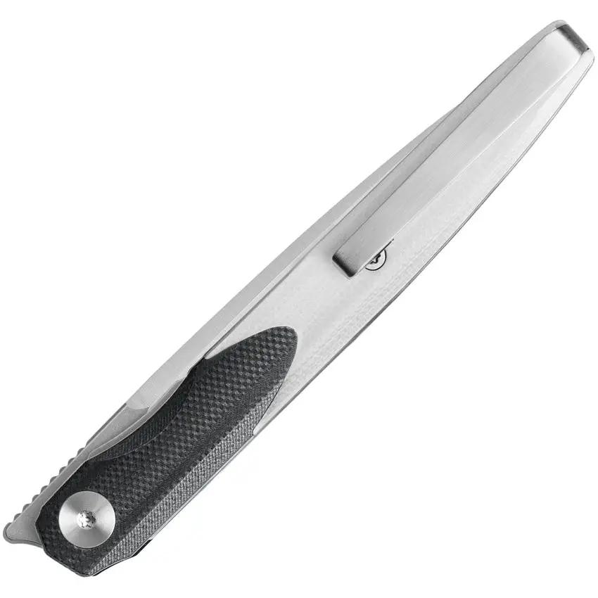 Bestech Knives Bestechman Lanza Liner Lock Knife, 3.5in Satin/Stonewash 14C28N Blade, G10 Handle, EDC by Bestech Knives