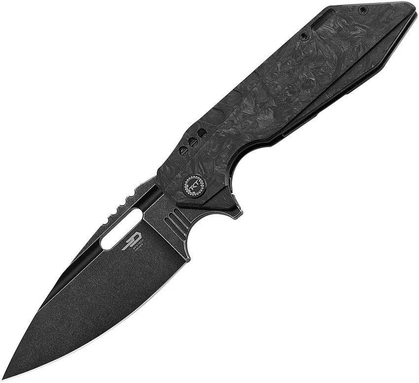 Bestech Knives Shodan Framelock CF Black BT1910D by Bestech Knives