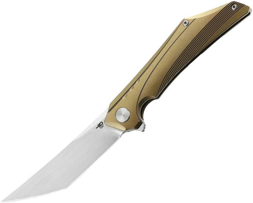 Bestech Knives Kamoza Framelock Gold BT1911C by Bestech Knives