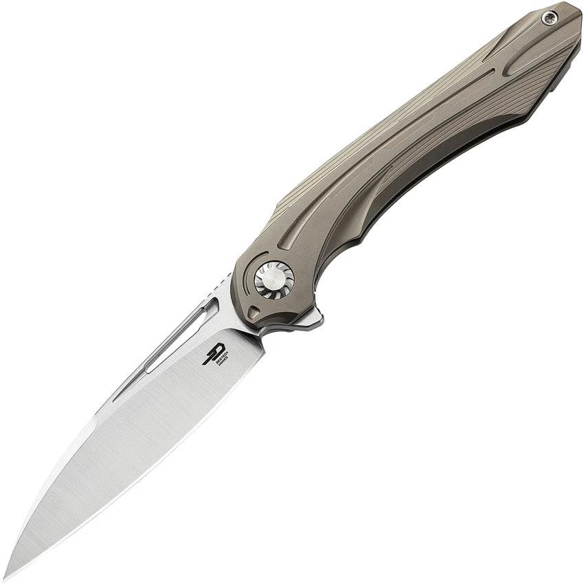 Bestech Knives WIBRA Framelock Bronze BT2001D by Bestech Knives