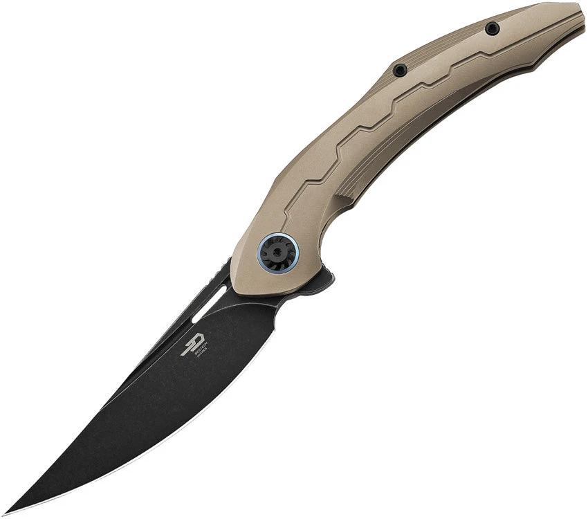 Bestech Knives Marukka Framelock Bronze BT2002C by Bestech Knives