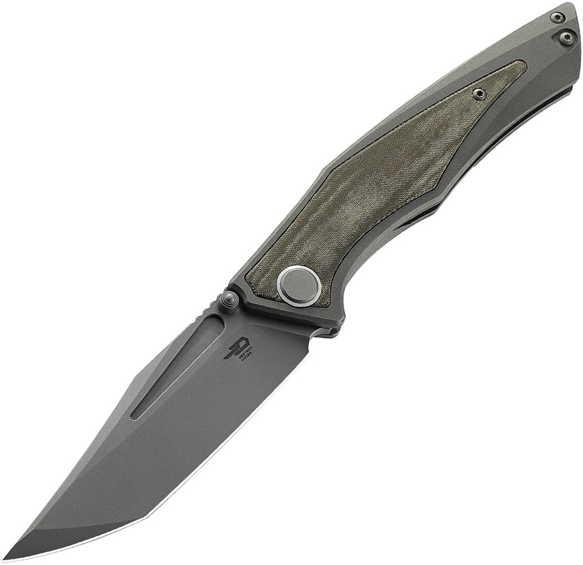 Bestech Knives Togatta Framelock Green BT2102D