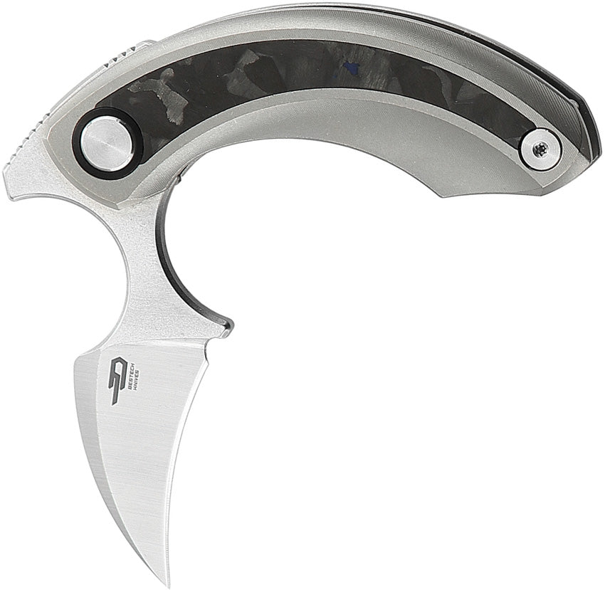 Bestech Knives Strelit Framelock Gray/CF BT2103D