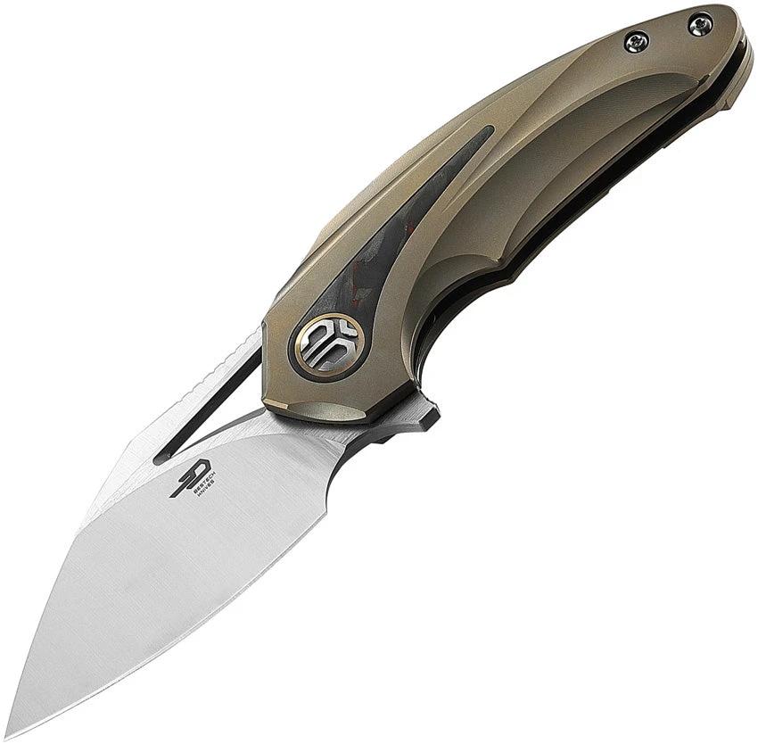 Bestech Knives Nuke Framelock Bronze BT2107B by Bestech Knives