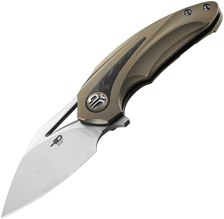 Bestech Knives Nuke Framelock Bronze BT2107B
