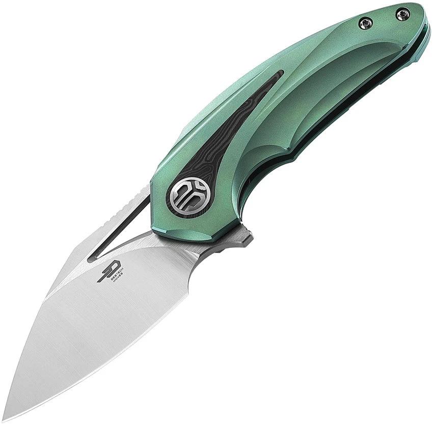 Bestech Knives Nuke Framelock Green BT2107D by Bestech Knives