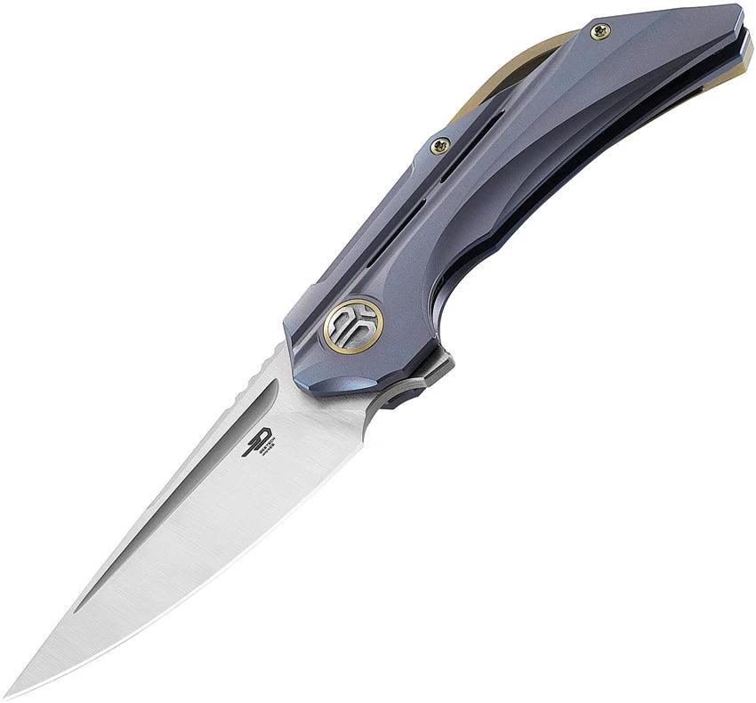 Bestech Knives Vigil Framelock Blue BT2201B by Bestech Knives