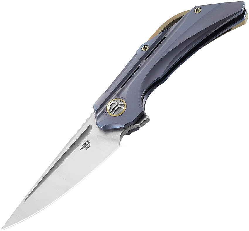 Bestech Knives Vigil Framelock Blue BT2201B