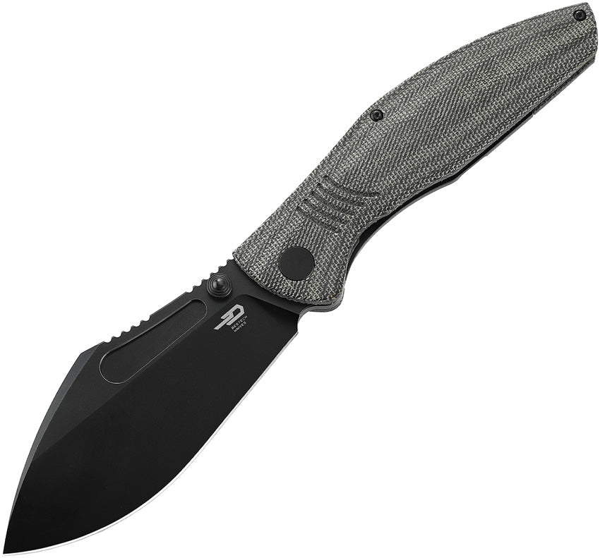 Bestech Knives Lockness Framelock Blk Micarta BT2205F