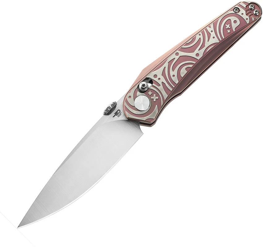 Bestech Knives Mothus Bar Lock Pink BT2206D by Bestech Knives