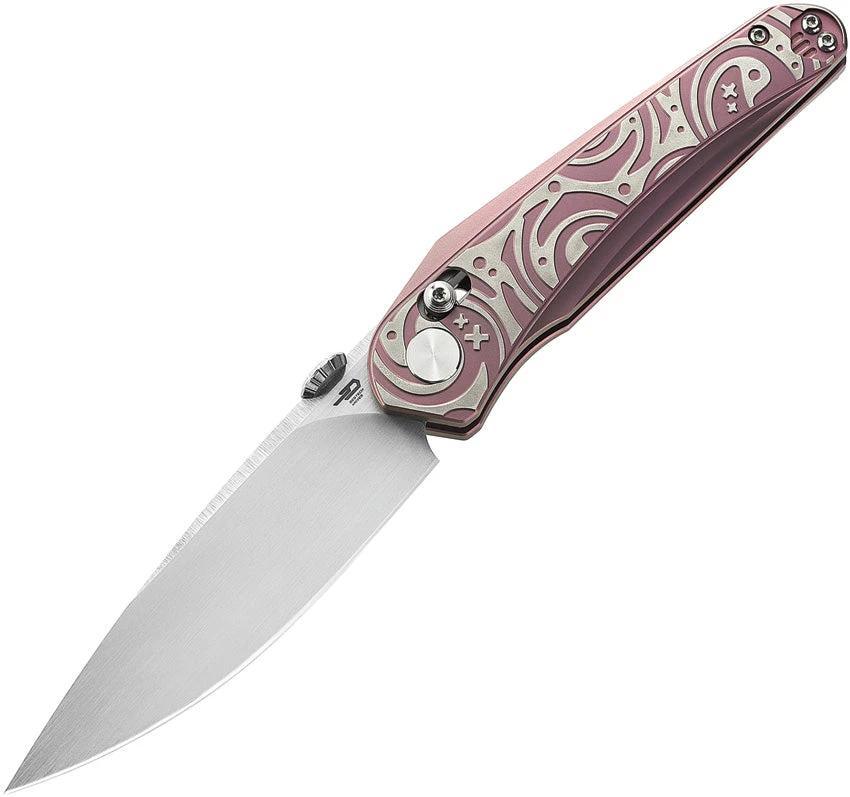 Bestech Knives Mothus Bar Lock Pink BT2206E by Bestech Knives