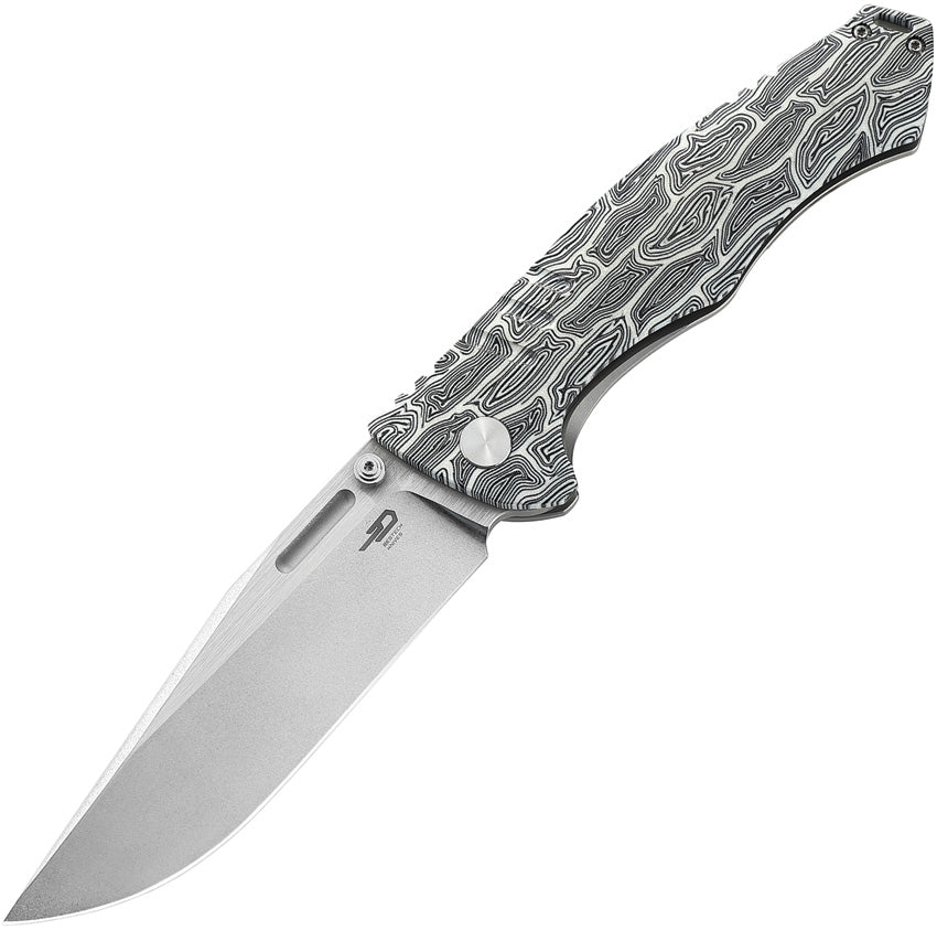Bestech Knives Keen II Framelock Black/White BT2301C