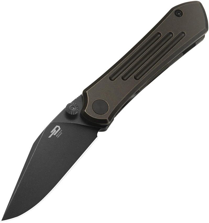 Bestech Knives Icarus Framelock Black/Bronze BT2302B by Bestech Knives