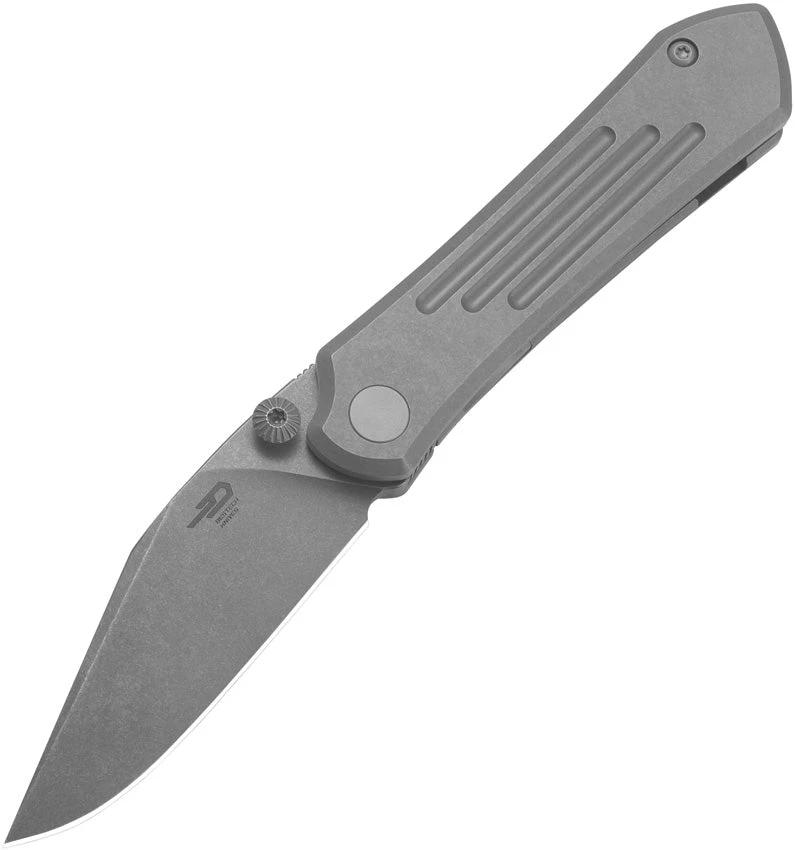 Bestech Knives Icarus Framelock Stonewash BT2302D by Bestech Knives