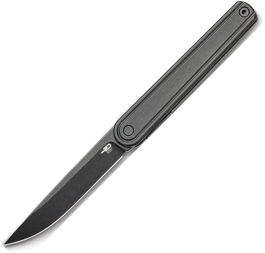 Bestech Knives Ink Linerlock Ti Black BT2502D by Bestech Knives