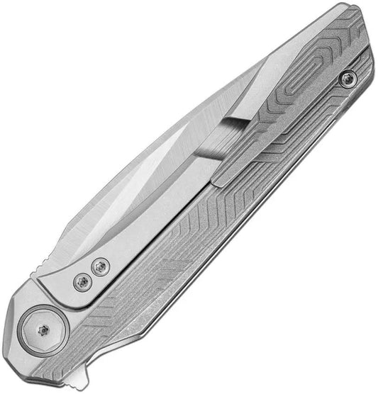 Bestech Knives Wet Nelly Button Lock Titanium Gray EDC Knife With MagnaCut Blade by Bestech Knives
