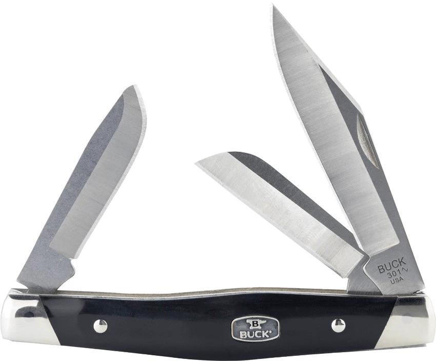 Buck Stockman Black Nickel Silver 14104 by Buck