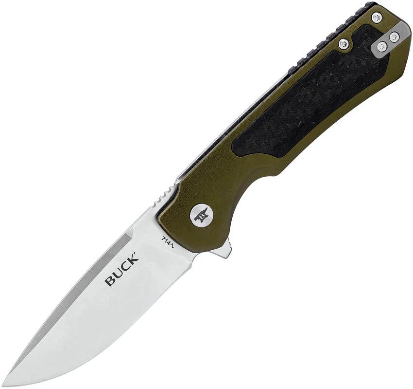 Buck Stinger Framelock Green 14162 by Buck