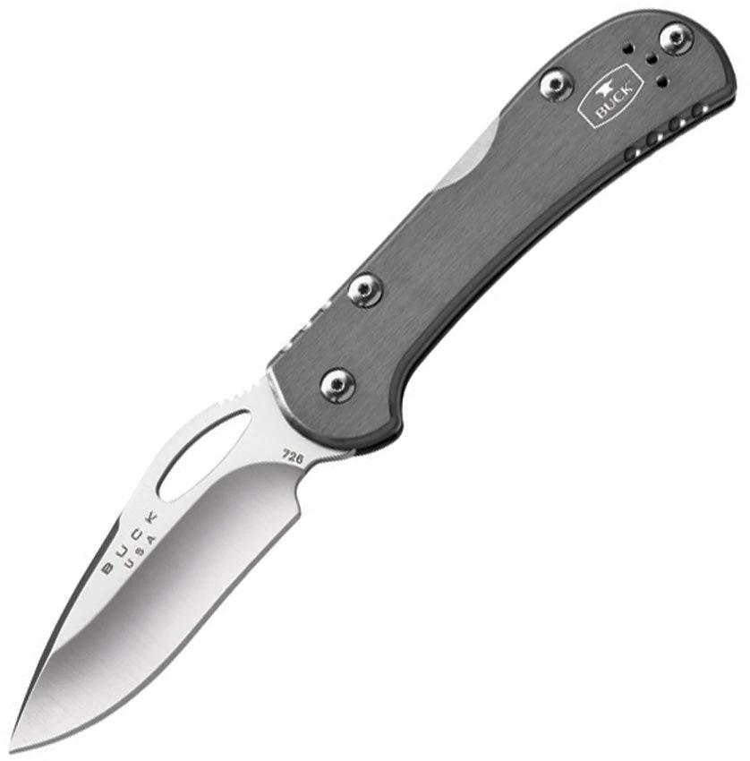Buck Mini SpitFire Lockback Gray 7800 by Buck