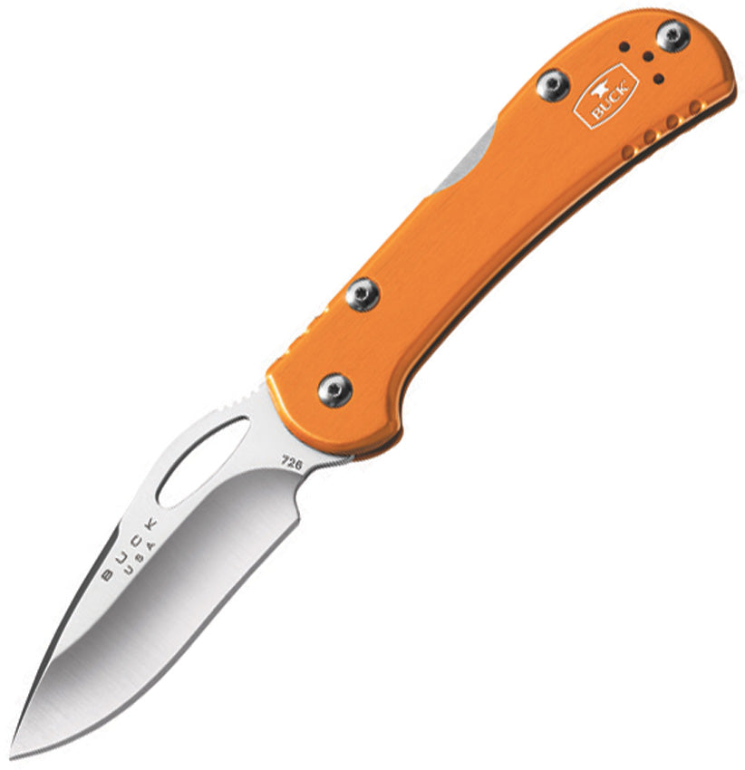 Buck Mini SpitFire Lockback Orange 7798