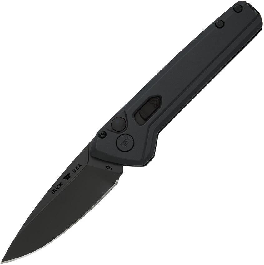 Buck Auto Deploy Button Lock Blk 13538 by Buck