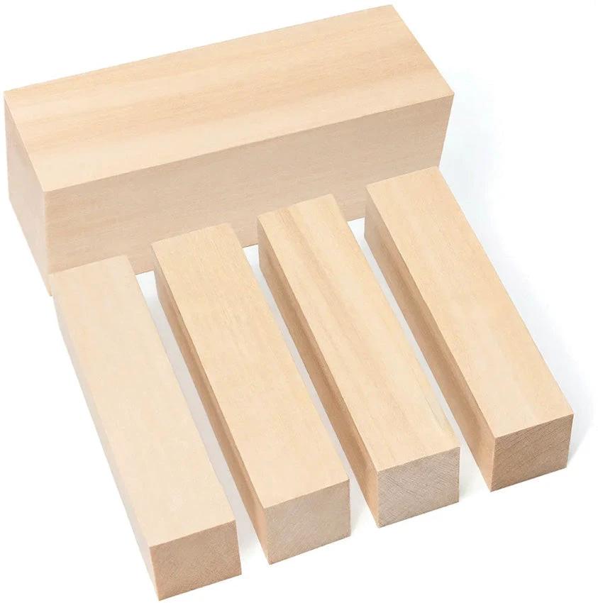 BEAVERCRAFT Basswood Carving Block Set BW1 by BEAVERCRAFT