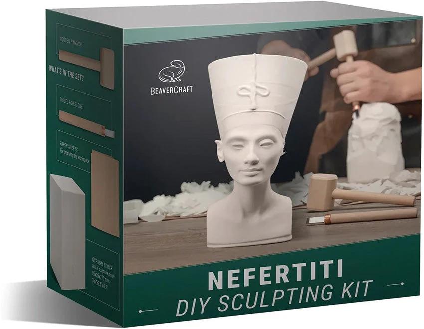 BEAVERCRAFT DIY Sculpting Kit Nefertiti DIY_SCULPTING_NEFERTITI by BEAVERCRAFT