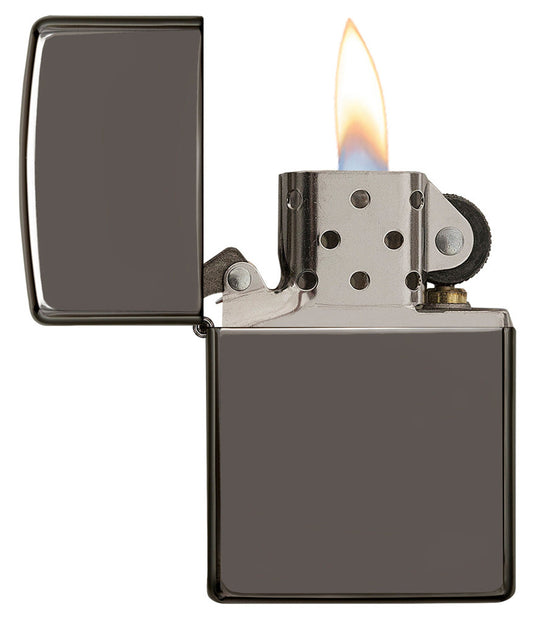 Zippo 07658 Lighter and Pipe Insert Combo – Black Ice