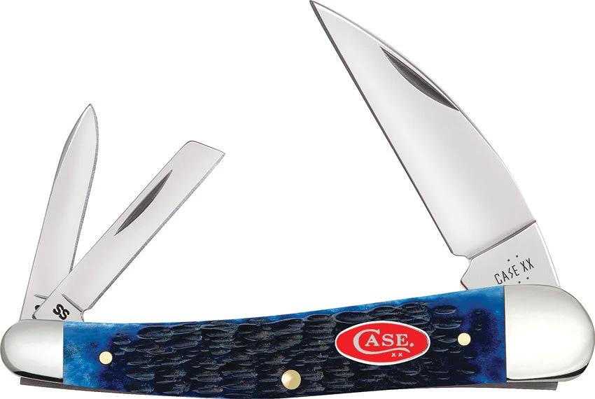 Case Cutlery Seahorse Whittler Navy Bone 06889 by Case Cutlery