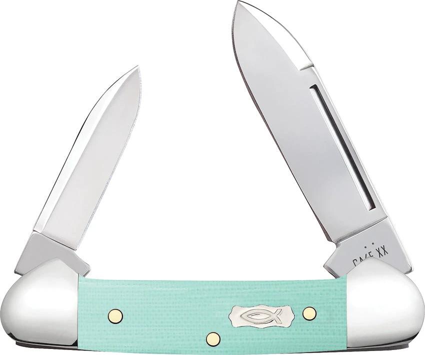 Case Cutlery Baby Butterbean Seafoam 18107 by Case Cutlery