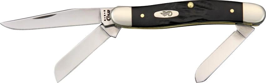 Case Cutlery Medium Stockman Rough Black 18222 by Case Cutlery