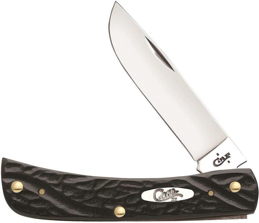 Case Cutlery Sod Buster Jr Black Synthetic 18229 by Case Cutlery