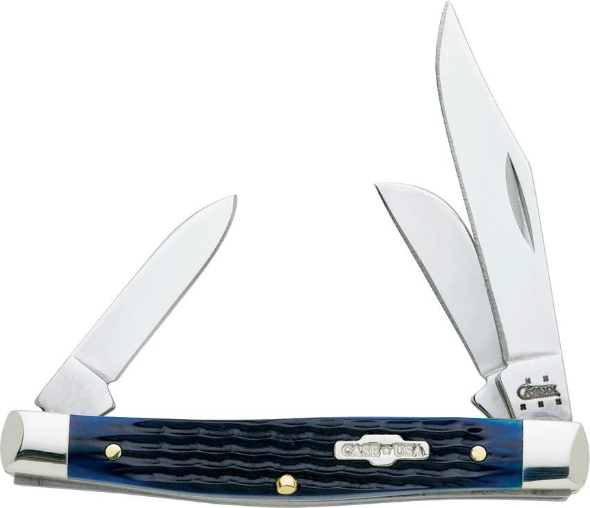 Case Cutlery Stockman Blue Bone 02806 by Case Cutlery