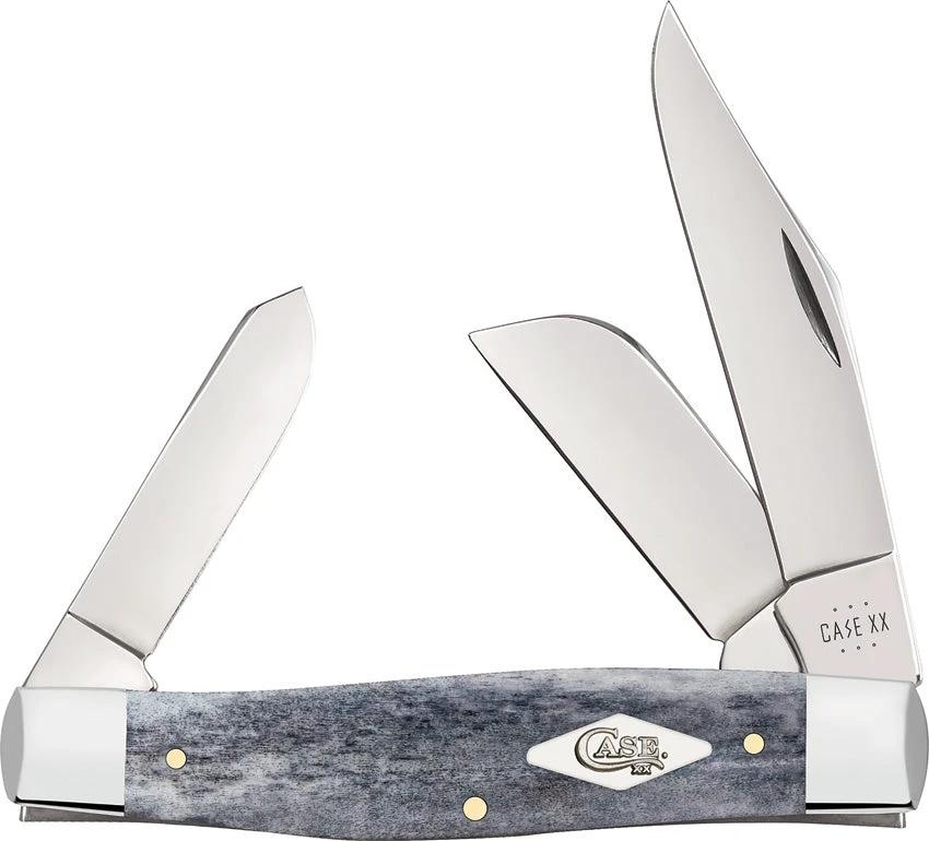 Case Cutlery Large Stockman Gray Bone 34203 by Case Cutlery