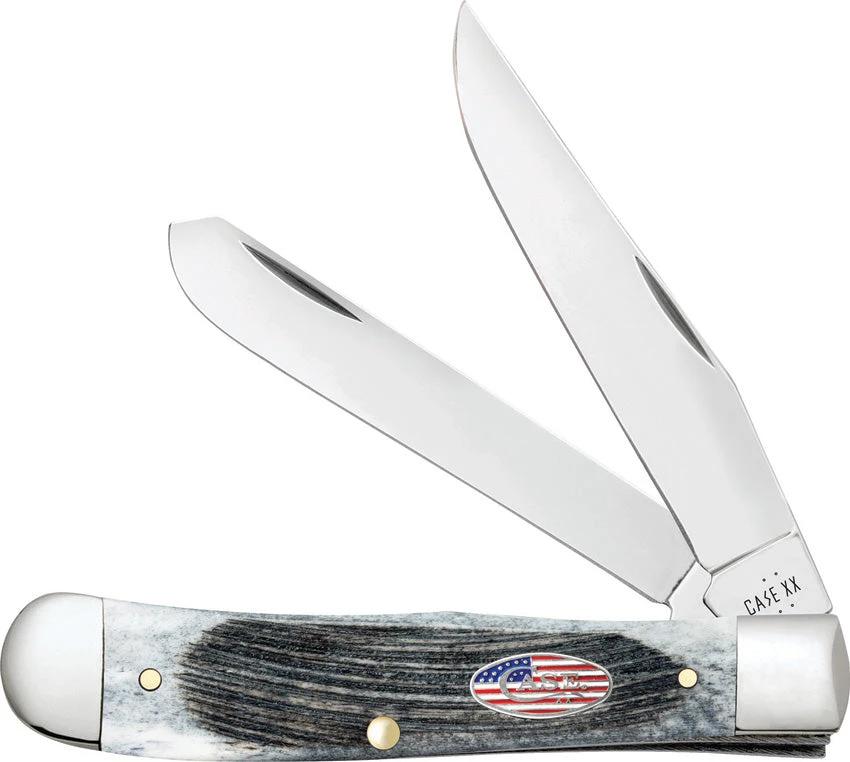 Case Cutlery Trapper Gray Sawcut 53060 by Case Cutlery