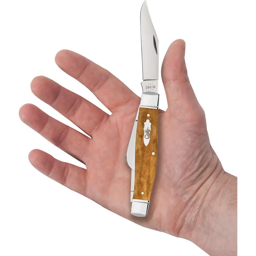 Case Stockman Knife Antique Bone 4.25in Triple Blade Clip Spey Sheepsfoot Boxed Collector Edition by Case Cutlery