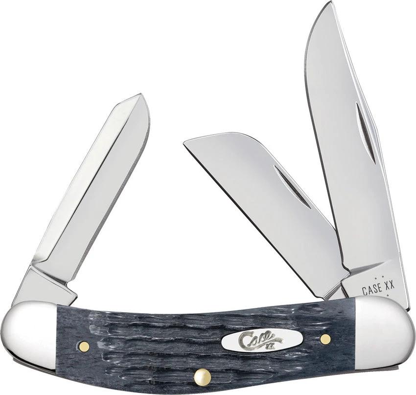 Case Cutlery Sowbelly Gray Pocket Worn 58426 by Case Cutlery