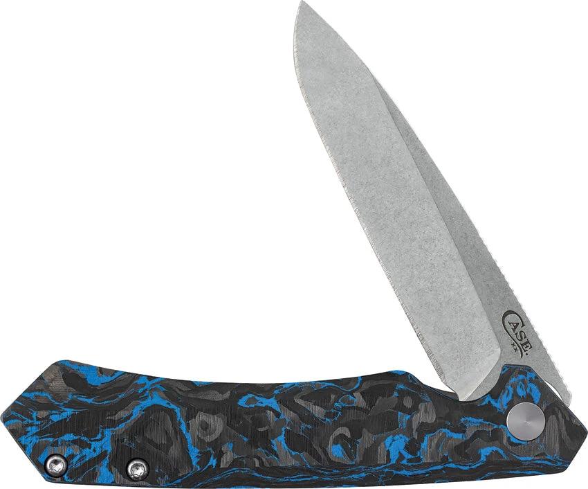 Case Cutlery Kinzua Framelock Black/Blue 64803 by Case Cutlery