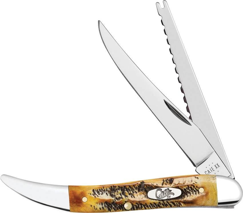 Case Cutlery Fishing Knife 6.5 Bonestag 65340 by Case Cutlery