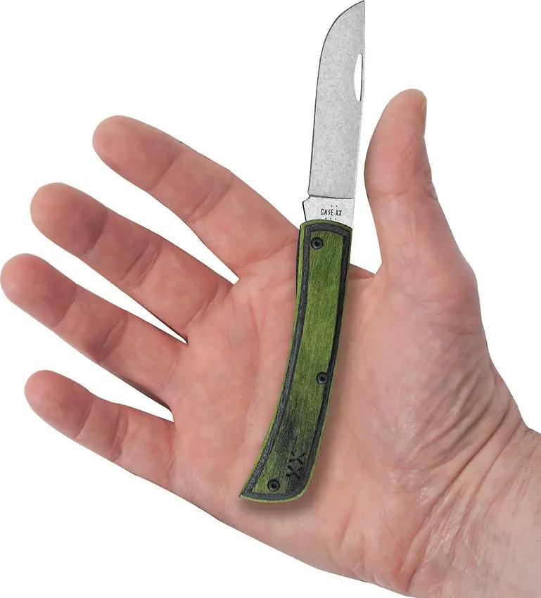 Case Cutlery Sod Buster Jr Outdoor Knife With S35VN Skinner Blade 3.63in Closed Stonewash Handle For Outdoorsmen by Case Cutlery