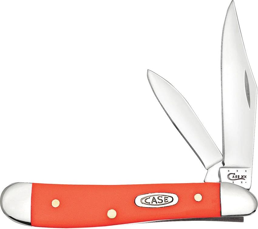 Case Cutlery Peanut Orange Synthetic 80504 by Case Cutlery