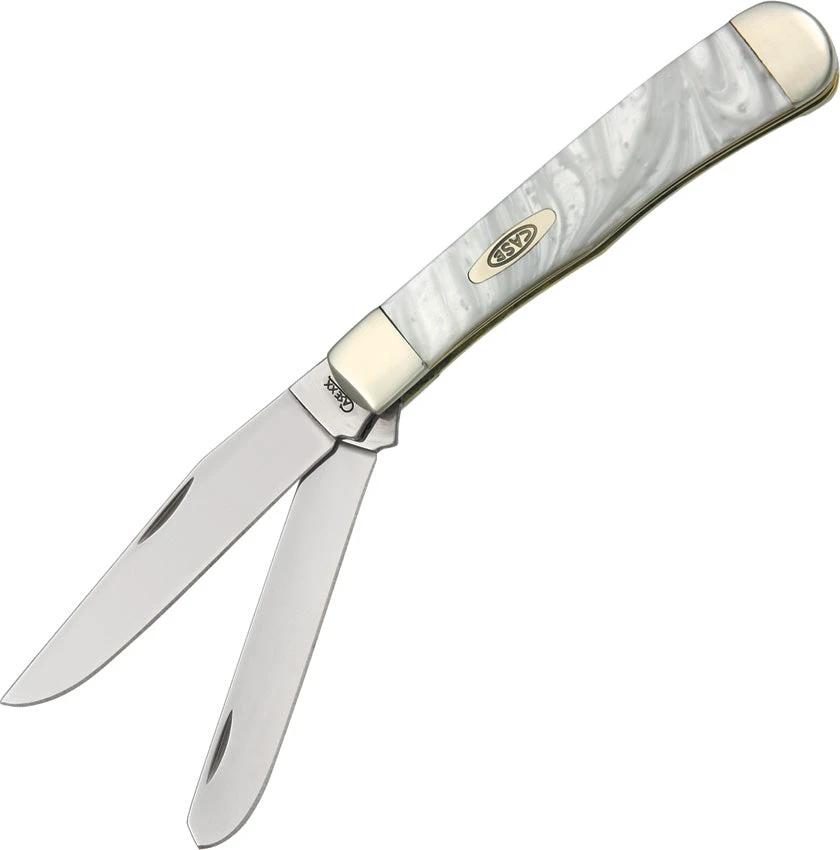 Case Cutlery Trapper White Pearl 9254WP by Case Cutlery