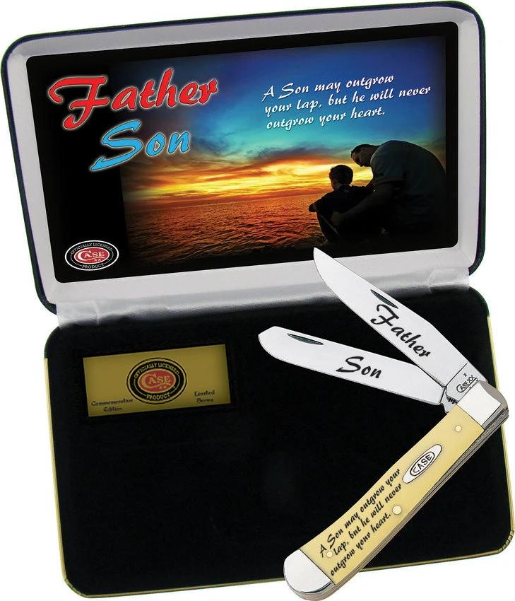 Case Cutlery Father/Son Trapper Ltd Edition CAT-FS/Y by Case Cutlery
