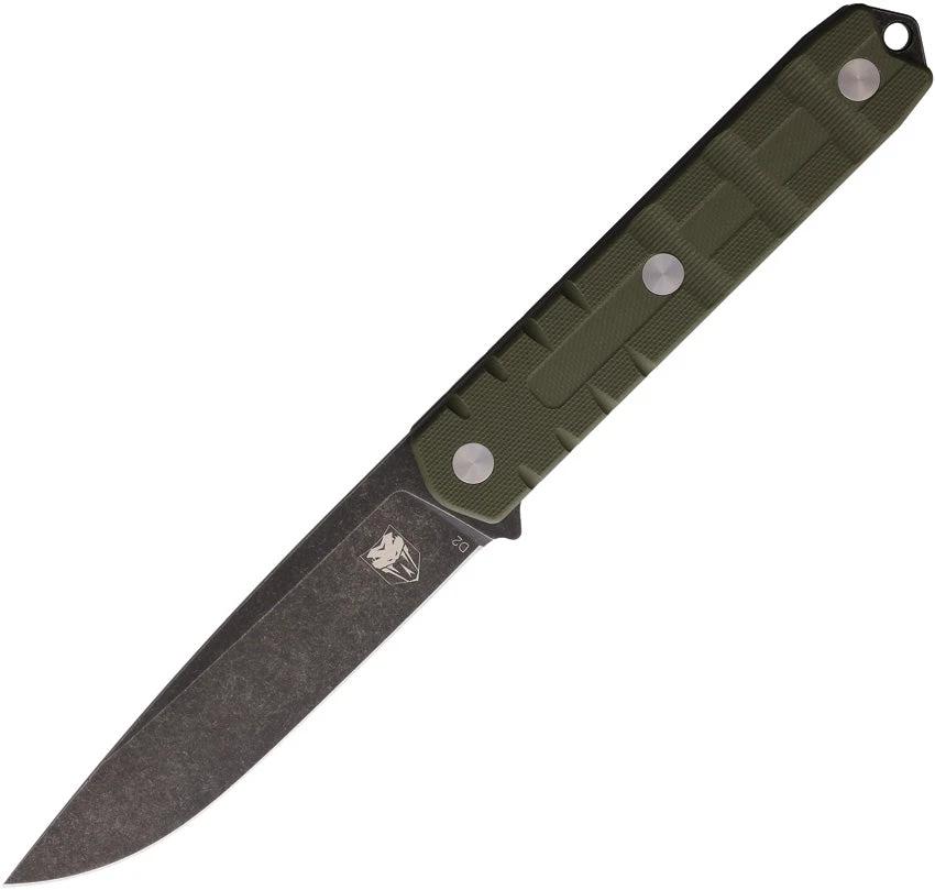 Cobratec Knives Outdoor Warrior Fixed Blade CTOWODGDNS by Cobratec Knives