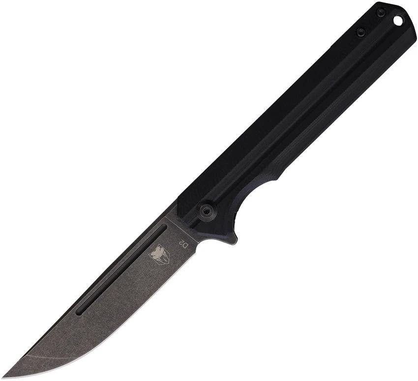 Cobratec Knives Streamline Linerlock Black CTBLKG10SL by Cobratec Knives