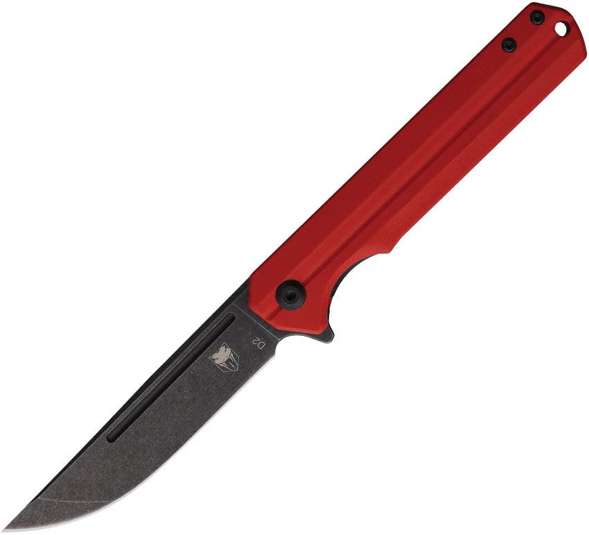 Cobratec Knives Streamline Linerlock Red CTREDG10SL by Cobratec Knives
