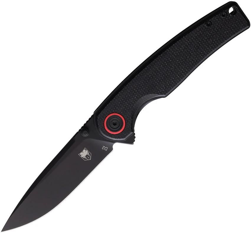 Cobratec Knives Samson Linerlock Black CTSAMSONBLK by Cobratec Knives