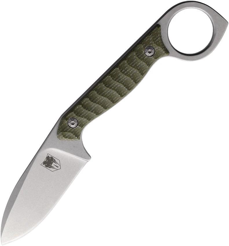Cobratec Knives Wolfteeth Fixed Blade CTWLTODG by Cobratec Knives