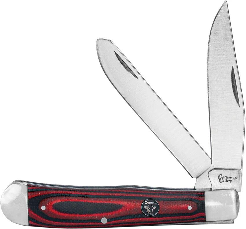 Cattleman's Cutlery Cowhand Trapper Red CC0002GRD by Cattleman's Cutlery